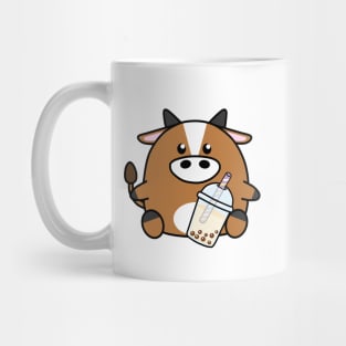 Taurus loves Boba Tea Mug